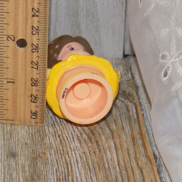 Fisher Price Little People Figure Princess Belle  2014 Mattel  TOY CAKE TOPPER * - Picture 4 of 6